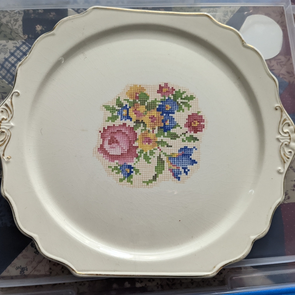 Vintage plate
